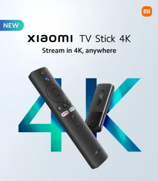 World Premiere] Global Version Xiaomi Mi TV Stick 4K Android 11 Portable  Streaming Media 2GB 8GB