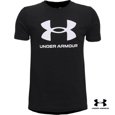 Under Armour UA Boys Sportstyle Logo Short Sleeve อันเดอร์ อาร์เมอร์ รุ่น สปอร์ตสไตล์ โลโก้