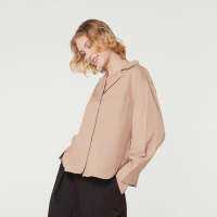 One Button Long Sleeve Shirt-TAKTAI