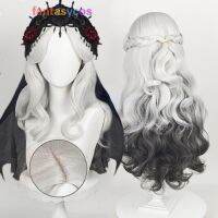 Game Identity V Psychologist Cosplay Wigs Long Curly Heat Resistant Hair Halloween Role Play Party Carnival Wigs + Free Wig Cap