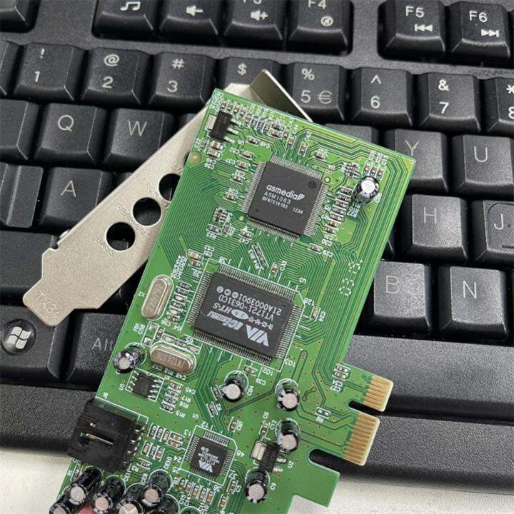 pci-e-ซาวน์การ์ดดิจิทัลสัญญาณเสียงชิปเซ็ต-cmi8738อะแดปเตอร์เสียงดิจิตอล5-1ช่องการ์ดเสียงแบบพกพาสำหรับ3d-เล่นเกมเพลง