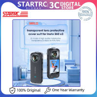 STARTRC กล้องเลนส์เปลือกป้องกันป้องกันการล่มสลายเชลล์เหมาะสำหรับ Insta360 X3กันฝุ่นป้องกันการล่มสลายการกระทำอุปกรณ์เสริมสำหรับกล้อง