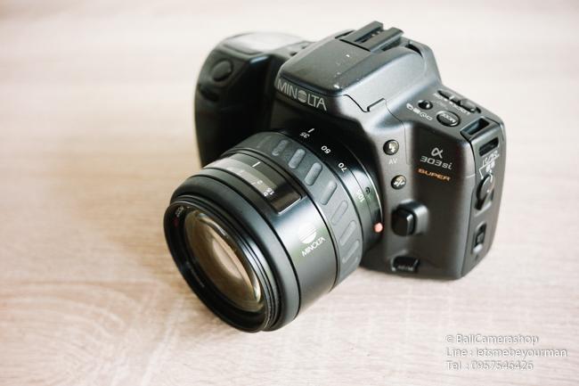 ขายกล้องฟิล์ม-minolta-a303si-ใช้งานได้ปกติ-serial-91653590-พร้อมเลนส์-minolta-35-105mm-f3-5-4-5