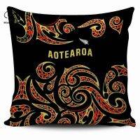 （ALL IN STOCK XZX）Maori Aotaroa New Zealand Art Tribe 2022 Latest Polyester Pillow Case Decoration Sofa Pillow Case 1   (Double sided printing with free customization of patterns)