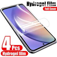 ✧❖◇ 4pcs Screen Protector For Samsung Galaxy A54 5G A52 A51 A71 A70 A50 A53 A14 A13 A12 A34 A73 A72 A22 A50 A33 A32 Hydrogel Film