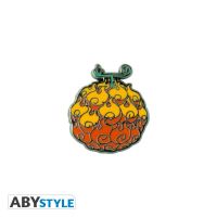 ABYStyle [ลิขสิทธิ์แท้ พร้อมส่ง] เข็มกลัด เข็มกลัดติดกระเป๋า เข็มกลัดอนิเมะ One Piece Pin เข็มกลัด วันพีซ - ผลไม้ปีศาจ Flame Fruit