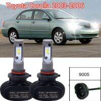 หลอดไฟหน้ารถยนต์สําหรับ Toyota Corolla Cadillac Altis Escalade 2ชิ้นสําหรับ2003-2006ปลั๊กแอนด์เพลย์