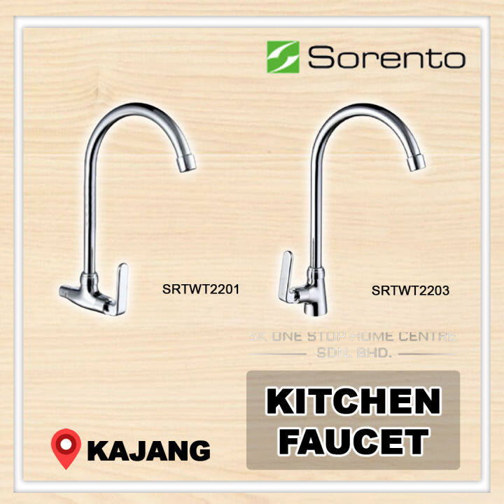 SORENTO Wall / Pillar Mounted Kitchen Tap / Sink Tap / Water Tap ...