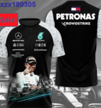 Lewis Hamilton Mercedes Signed 3D Polo Shirt, Jersey