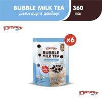 Dreamy Bubble Milk Tea นมรสบราวน์ชูการ์ 3 in 1 พร้อมเม็ดไข่มุก 360 g. (แพ็ค 6)