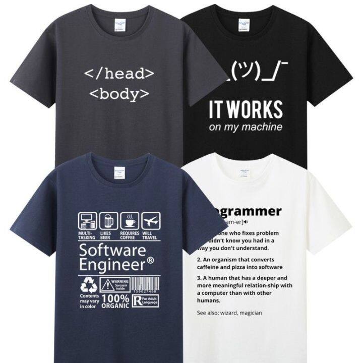 การออกแบบเดิมเสื้อยืดคอกลมแขนสั้นผู้ชายฤดูร้อน-html-โปรแกรมเมอร์-geek-ทีม-geek-clothess-5xl