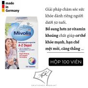 Hàng Đức  Viên uống vitamin tổng hợp a-z depot mivolis - Nội địa Đức -