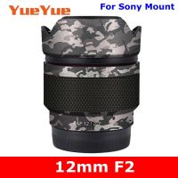 สำหรับ Samyang AF 12มม. F2 (สำหรับ Sony Mount) ห่อสติกเกอร์กล้องเคลือบป้องกันรอยขีดข่วนที่คลุมผิวฟิล์มป้องกัน