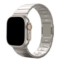 Stainless Steel Band for Apple Watch Ultra Strap 49mm 45mm 41/44mm Slide Remove Magnetic Buckle Correa  Bracelet Series 8 7 43se Straps