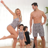 Family Matching Swimsuit Mother Daughter Father Son Swim Bathing wear Men Kid Baby Boy Girl Swimwear Women Long-Sleeved Bodysuit