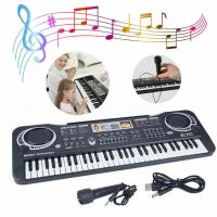 61 Keys Electronic Organ USB Digital Keyboard Piano Musical Instrument Kids Toy Electric Piano With Microphone For Children E9A7