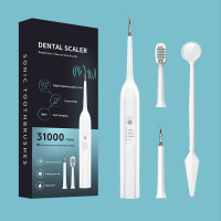 Electric Oral Irrigator Dental Scaler Tooth Cleaning Kit Calculus Tartar Remover Dentist Waterproof Teeth Whitening Oral ไฟฟ้าช่องปาก Irrigator แปรงฟัน ชุดทำความสะอาดฟัน เครื่องกำจัดคราบหินปูน ทันตกรรมกันน้ำฟอกสีฟัน