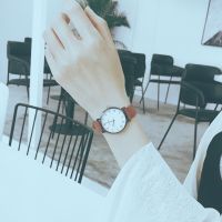 【Hot Sale】 female student Korean version simple ulzzang retro style waterproof college mens watch pair