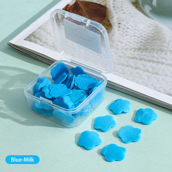 80pcs-box-petal-disposable-flower-scented-hand-handwashing-slice-mini-soap-bath-paper