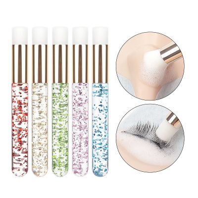Acne Transparent Aluminum Tube Manual Cleaning Brush Cosmetic Brush Nasal Wash Brush