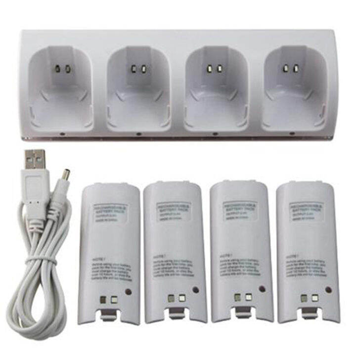 （in stock）Rechargeable Battery Charger Pack For Nintendo Wiiu Wii U