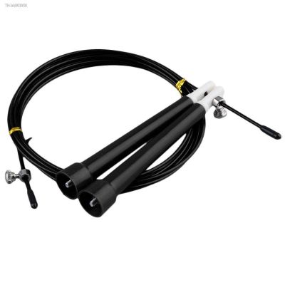 ✓♝ Jump Skipping Ropes Cable Steel Wire Adjustable Fast Speed ABS Handle Flexible Jump Ropes Training Boxing Sports Exerciser