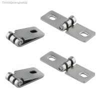 卐✹ 4Pcs Stainless Steel Nothing Frame Hinge with Screws Fold Nothing Frame Balcony Window Decorative Hinges for Vintage Wooden Box