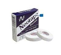 Neotape Porous นีโอเทปสีขาว เทปแต่งแผลแบบมีรูพรุน เทปพันเดือยไก่ ขนาดใหญ่พิเศษ 1/2 นิ้วx10 หลา/ม้วน