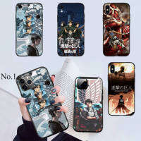 26FFA Attack on Titan Eren Ackerman อ่อนนุ่ม High Quality ซิลิโคน TPU Phone เคสโทรศัพท์ ปก หรับ iPhone 7 8 11 12 13 14 Pro XS Max SE X XR Plus SE