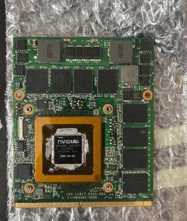 alienware m15x Graphics card. Lazada PH