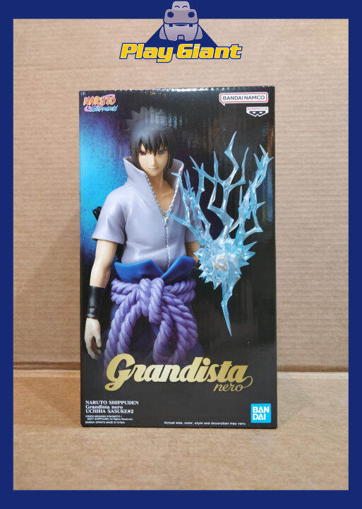 Figure Naruto - Uchiha Sasuke - Nero Grandista.