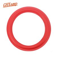 GHXAMP 2PCS Red Speaker Foam Surround Subwoofer 6.5 INCH 8 INCH 10 INCH 12 INCH Woofer Speaker Repair DIY part Sponge ring Side