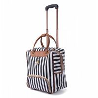 Fashion Women travel Business Boarding bag ON wheels trolley bags large capacity Travel Rolling Luggage Retro girl Suitcase Bag