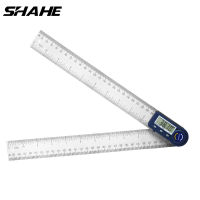 Shahe 200300mm Digital Angle Meter Inclinometer Stainless Steel Angle Digital Ruler Protractor Electron Goniometer Angle Finder