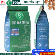 Cà phê hạt đặc biệt 100% Robusta đậm vị, mạnh, hậu ngọt - gói 500g