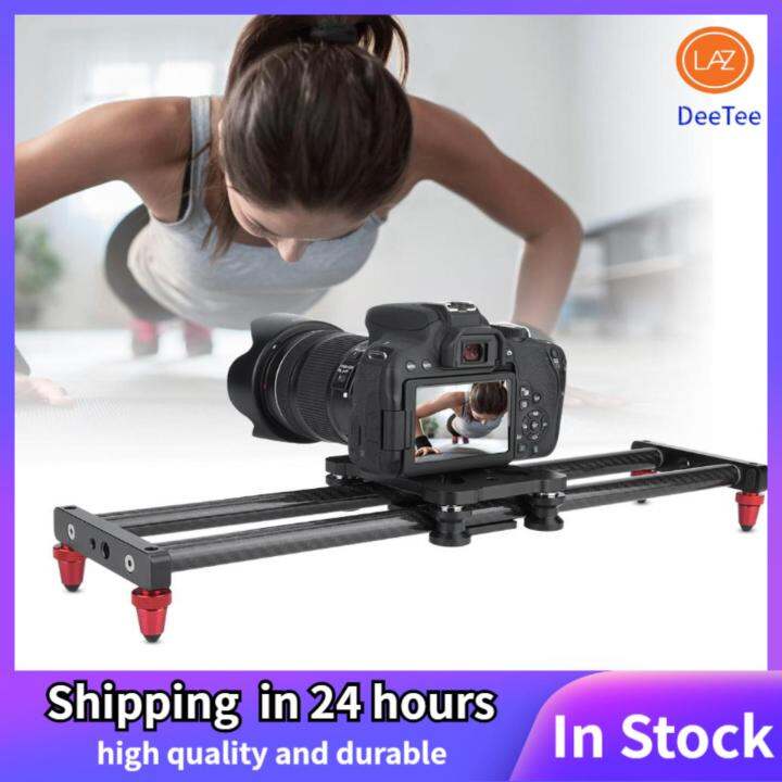 42cm Carbon Fiber Camera Track Slider Video Stabilizer DSLR Rail
