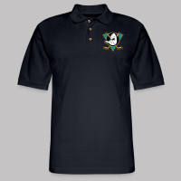 （all in stock）  2023 NEW -Mighty Ducks Anaheim Logo Mens Printed Midnight Navy Polo Shirt Size S to 3XL(FREE NAME LOGO CUSTOM)