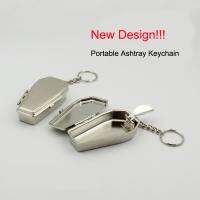 hot！【DT】▪▬❁  Car Ashtray Ash Coffins Tabut Metal Keychain With