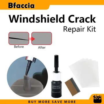 DIY Cracked Glass Repair Kit Windshield Nano Repair Liquid DIY