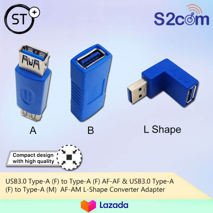 USB3.0 TypeA (F) to TypeA (F) AFAF & USB3.0 TypeA (F) to TypeA (M