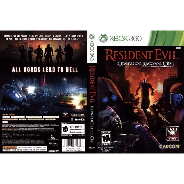 resident-evil-เรสซิเด้นท์อีวิล-ทุกภาค-แผ่นเกม-xbox-360-สำหลับเครื่องแปลง-rgh-jtac-lt2-0-lt3-0