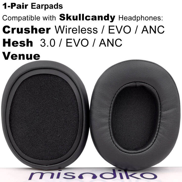 misodiko Earpads Replacement for Skullcandy Hesh 3, Venue, Crusher