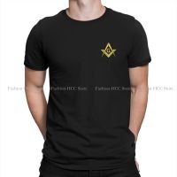 Modern Masonic Special Tshirt Freemason Gold Square Compass Top Quality Creative Gift Clothes T Shirt Short Sleeve