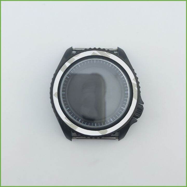 41.5mm Men's Watch Case Stainless Steel Sapphire Crystal Glass NH35