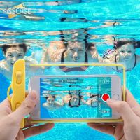 KISSCASE Waterproof Phone Case iPhone 7/7P/8/8P Case Cover Under Water Pouch Bag Cover for Huawei P40 P30 for Samsung A51/A71 KI