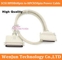 SCSI HPDB68pin ไปยัง HPCN50pin Power Data Cable SCSI HPDB 68-Pin ชายไป CN50pin ชาย Connecotr Cable