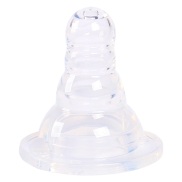 Núm Vỉ Silicone Siêu Mềm Cổ Hẹp Dolphin  2 Cái Vỉ - Size S M L Y