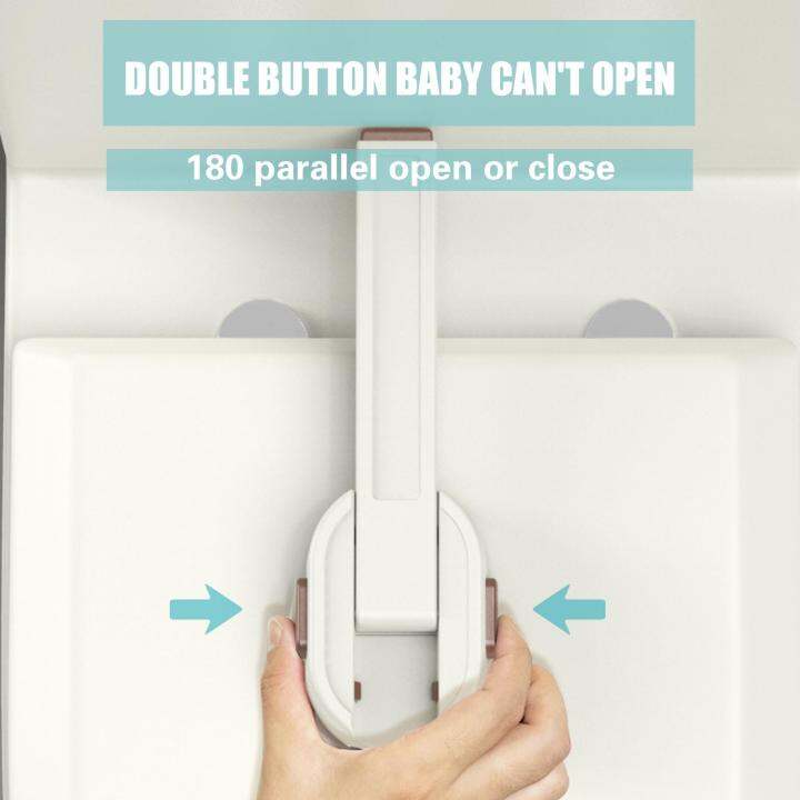 Antiopening Toilet Lid Lock Child Safety Care Lock Lock Buckle Toilet