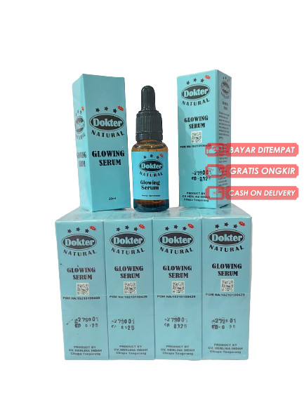 (1PCS) SERUM DOKTER BIRU NATURAL ORIGINAL DR BIRU GLOWING NATURAL SERUM ...