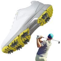 New Spikes Golf Shoes Men Waterproof Golf Sneakers Outdoor Comfortable Walking Shoes for Golfers Walking Sneakers Size 46 47